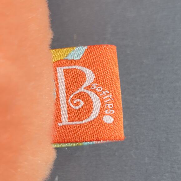 B. Toys Orange Bunny Plush Stuffed Animal Soft Ears 12" Rabbit Toy - Picture 12 of 14